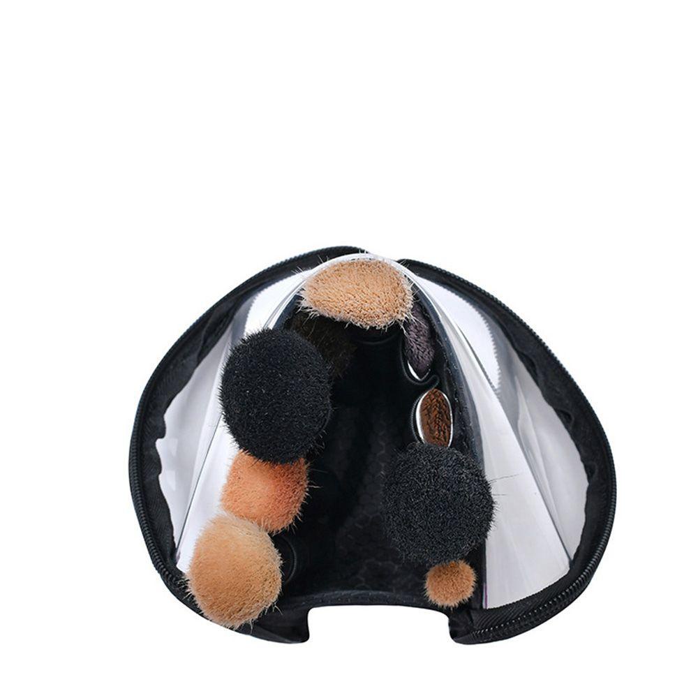 Túi Đựng Mỹ Phẩm DYRUIDOJ Chất Nylon Trong Suốt Chống Thấm Nước Có Khóa Kéo Đa Năng Tiện Dụng Cho Du Lịch