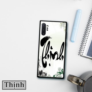 Ốp lưng Samsung Galaxy Note 10 Plus - In chữ thư pháp