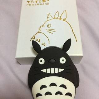 Sạc dự phòng mini hình totoro màu đen