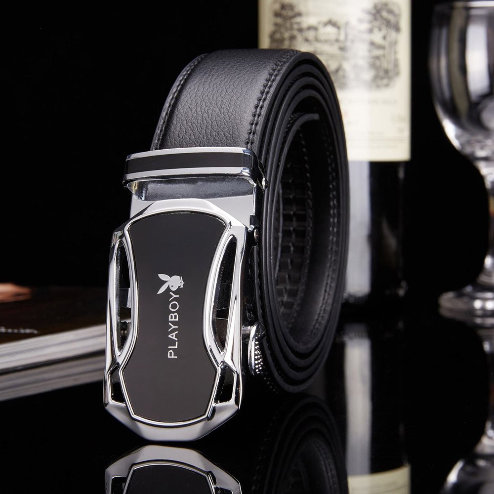 Thắt lưng/ dây nịt nam khóa tự động có hộp đựng + túi tặng kèm