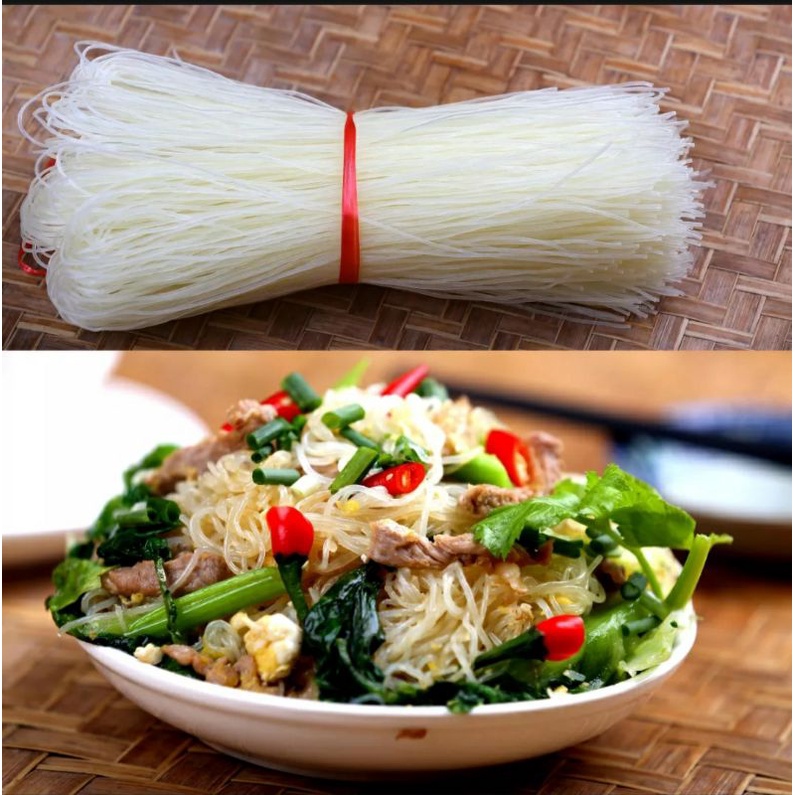 SIÊU RẺ - 1 KG BÚN KHÔ THƠM MÙI GẠO XỨ QUẢNG / SỢI DÀI KHÔ SẠCH / CHỨNG NHẬN ĐẢM BẢO AN TOÀN
