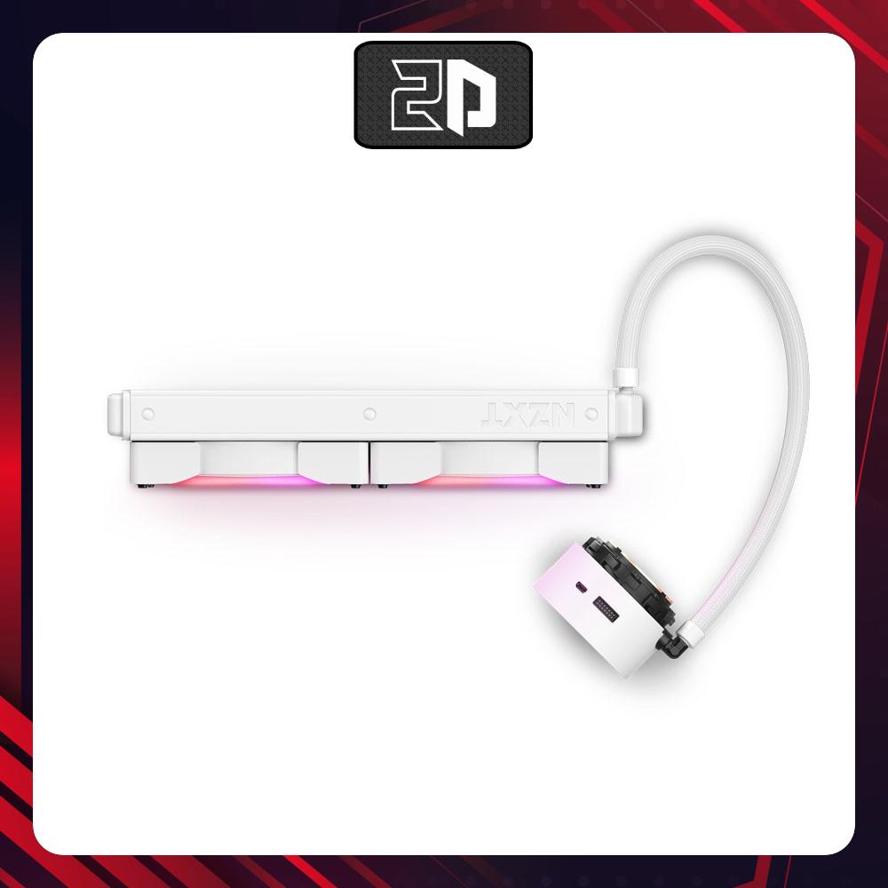 Tản nhiệt nước AIO NZXT Kraken Z63 RGB - Matte White (280mm)