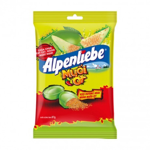 Kẹo Hương Xoài Nhân Muối Ớt Alpenliebe
