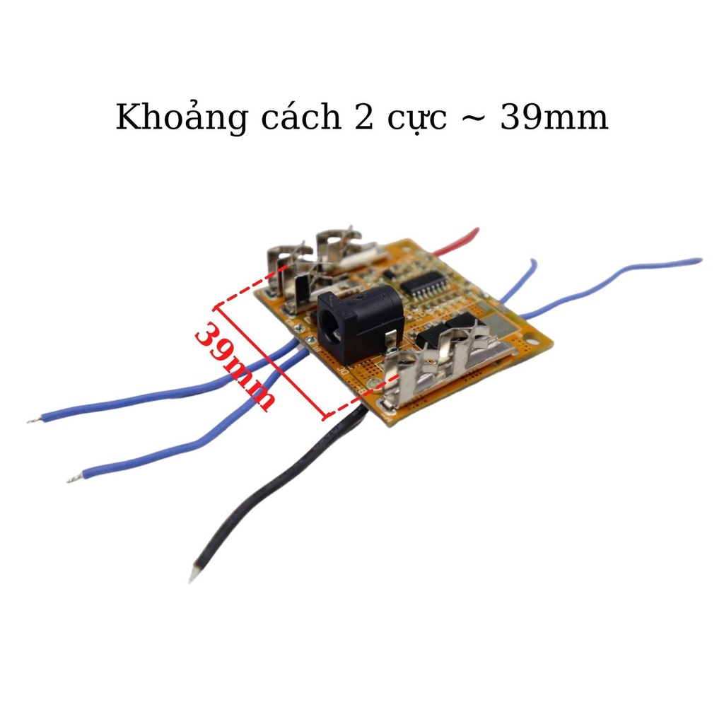 Mạch pin sạc bảo vệ pin 21v BL Makita 5s3p nhận adapter