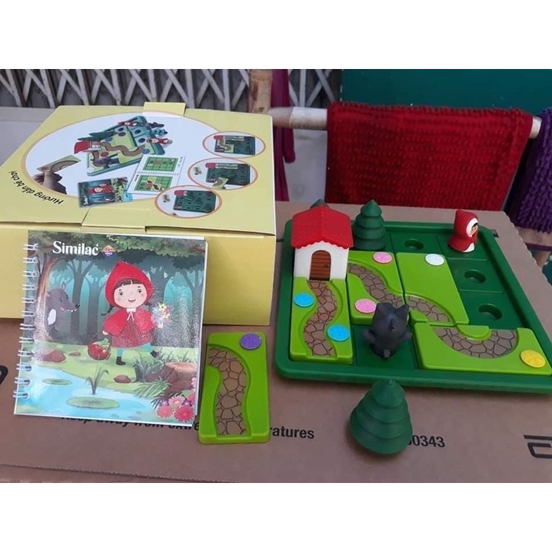 Bộ lắp ráp Lego cô bé quàng khăn đỏ. Hàng KM Similac