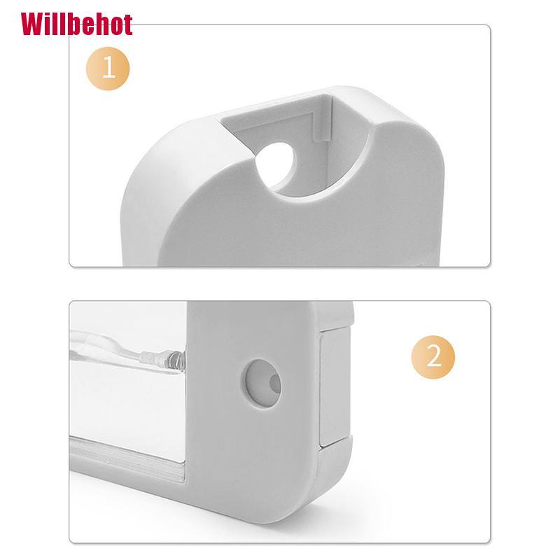 [Hàng mới về] Chai xịt chiết nước hoa nước thơm miệng rỗng hình dạng thẻ nhỏ bằng nhựa 48ml