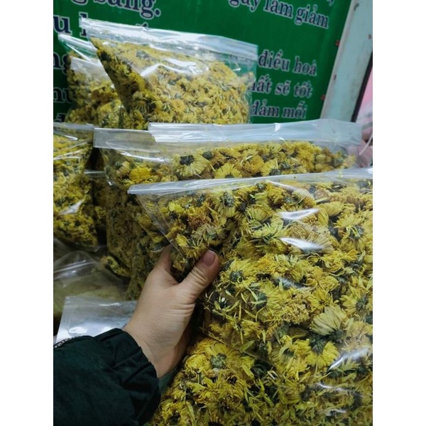 Trà hoa cúc vàng 100gr hãm trà
