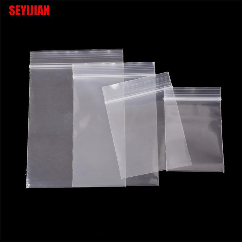 Set 100 Túi Zip Nhựa Dày 0.12mm Tự Khóa Chuyên Dùng