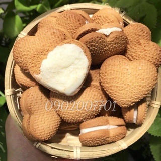 Bánh tim kem bơ sữa thơm ngon