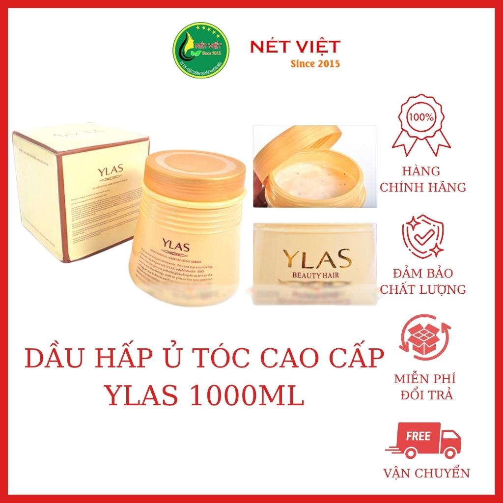 Ủ tóc YLAS, kem ủ tóc cao cấp 1000ml, suôn mềm và óng mượt - chính hãng từ TÓC NÉT VIỆT