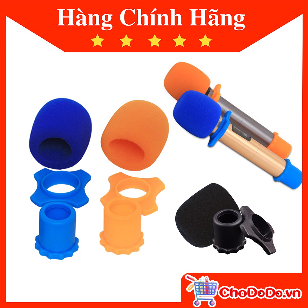 Combo Bộ vòng bảo vệ Micro và Đầu bọc mic chống bụi bẩn, chống va đập, chống lăn micro | BigBuy360 - bigbuy360.vn