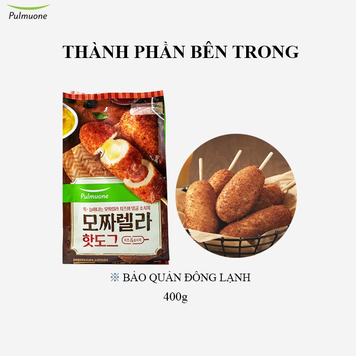 [Combo Hot giảm giá đến 20%] Bộ 3 set bánh nhân phô mai Mozzarella Pulmuone