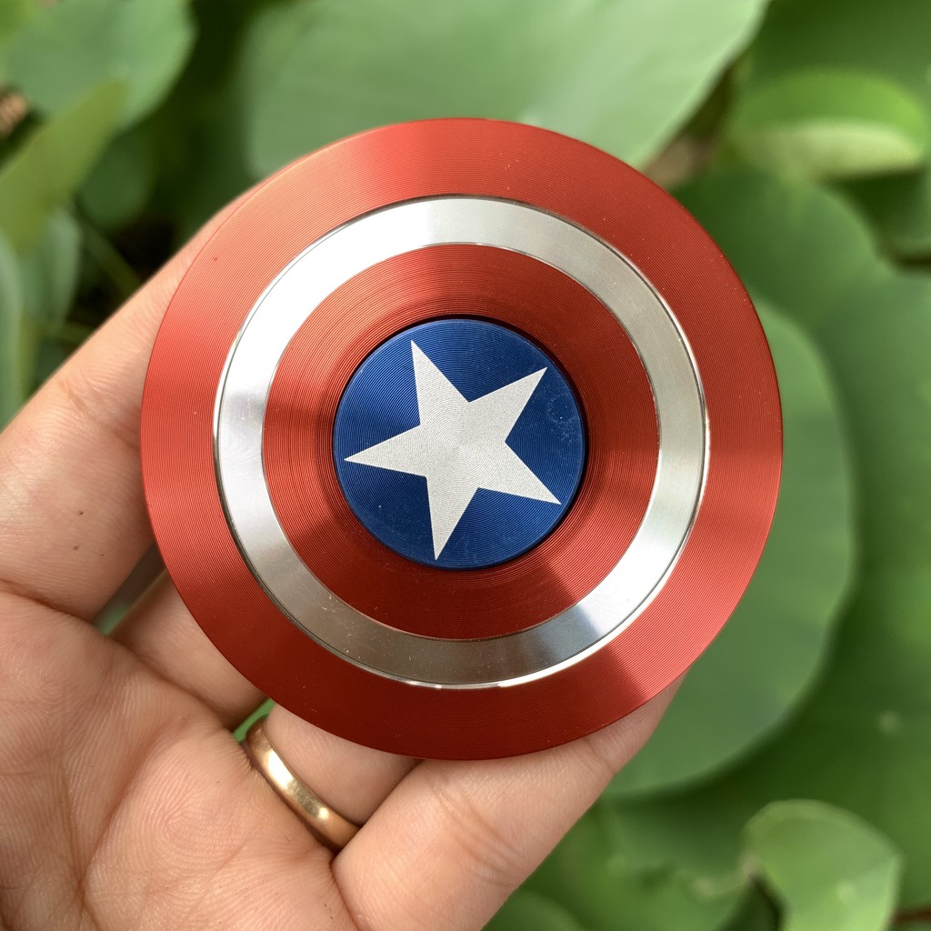 Con quay Spinner Avengers Captainl kim loại cao cấp