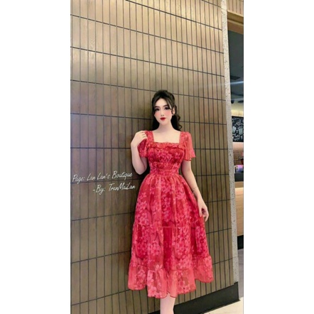 đầm thiết kế dáng dài tay cánh tiên với chất liệu lụa cao cấp size từ 40_50kg