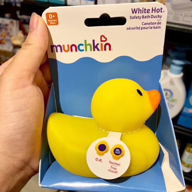 VỊT VÀNG BÁO NÓNG MUNCHKIN DÙNG ĐỂ ĐO NHIỆT ĐỘ NƯỚC TẮM CHO BÉ