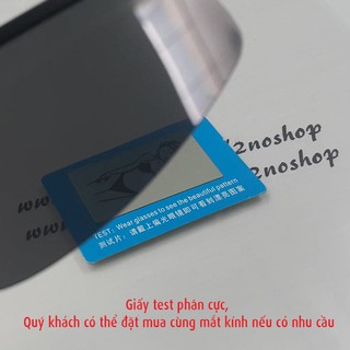 Giấy test phân cực măt kính polarized