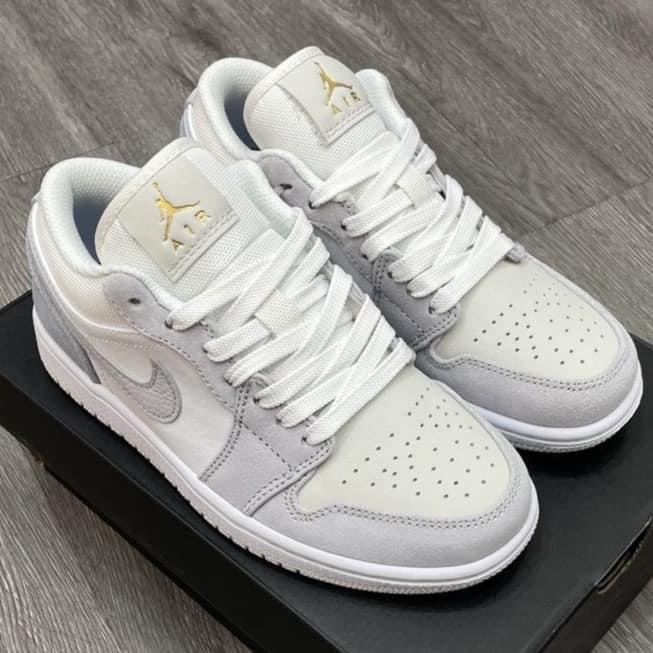 Giày Jordan Cổ Thấp Nam Nữ, Giày Sneaker JD1 Xanh Paris Thời Trang Cao Cấp Hottrend 2022