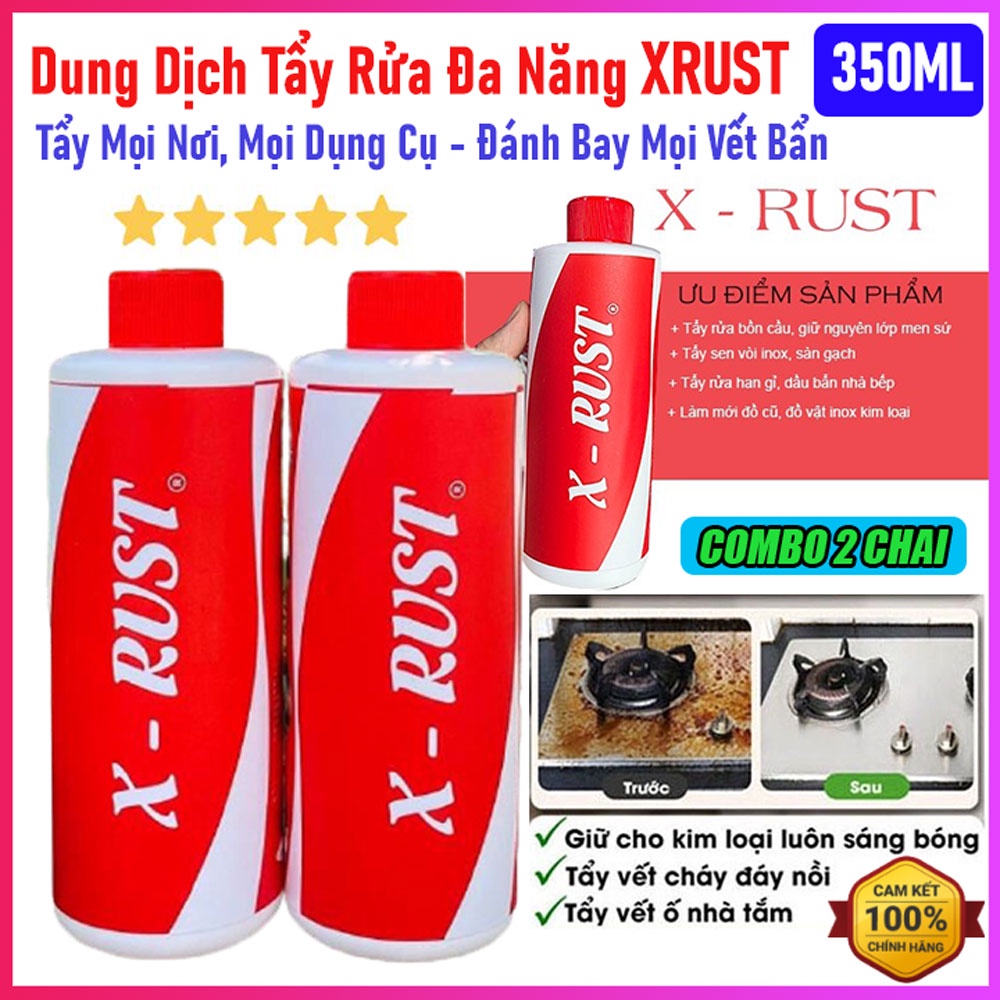 ⚡COMBO 2 CHAI⚡ CHAI XỊT XRUST TẨY RỬA NHÀ BẾP ĐA NĂNG SIÊU SẠCH, ĐÁNH BAY VẾT BẨN LÂU NGÀY TRÊN MỌI VẬT LIỆU