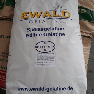 Sỉ 4 kg Bột Gelatin Ewald Đức (hàng chia từ bao 25kg)