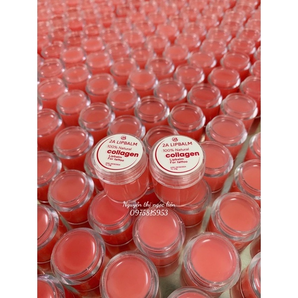 Dưỡng Sau Xăm Màu Hồng Nhẹ TL10g-hũ trụ 10g hồng nhẹ không có hộp giấy