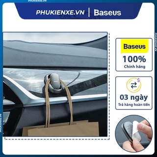 Bộ 2 Móc Dán Baseus Dùng Treo Vật Dụng Tiện Lợi Cho Xe Hơi
