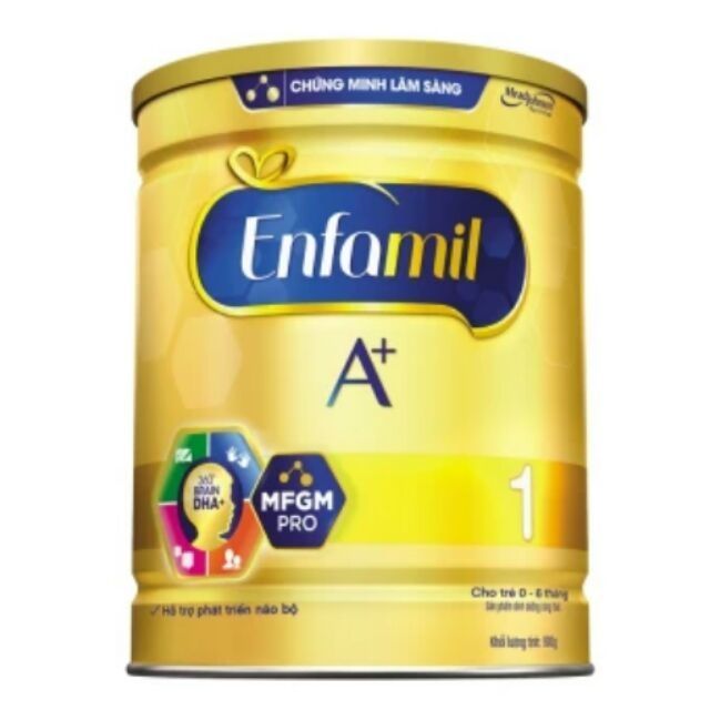 Sữa bột Enfamil A+ 1 400g - 830g [Date 2023]