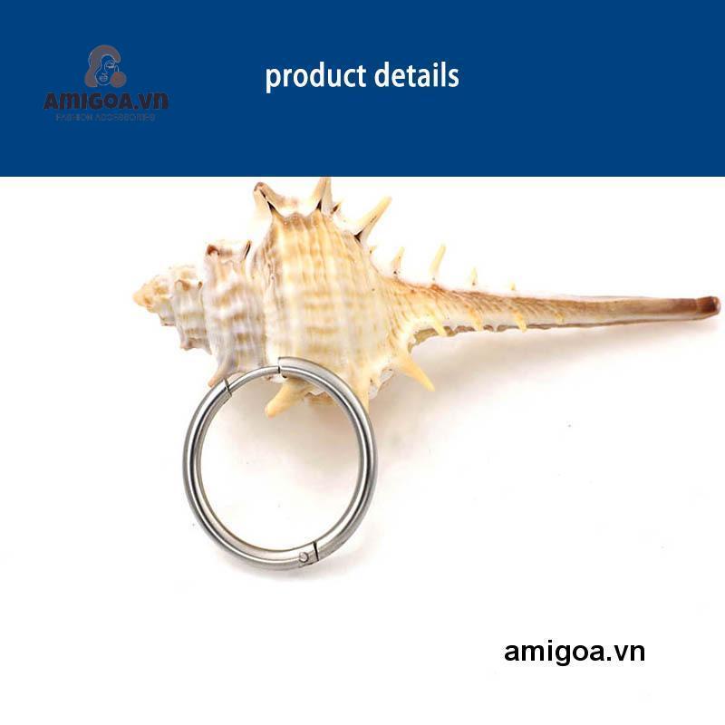 ✨✨Bông tai dáng tròn thiết kế đơn giản hợp thời trang phong cách Hàn Quốc cho nữ