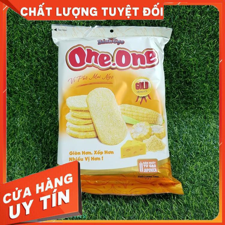 Bánh gạo One One vị phô mai ngô - gói 118g
