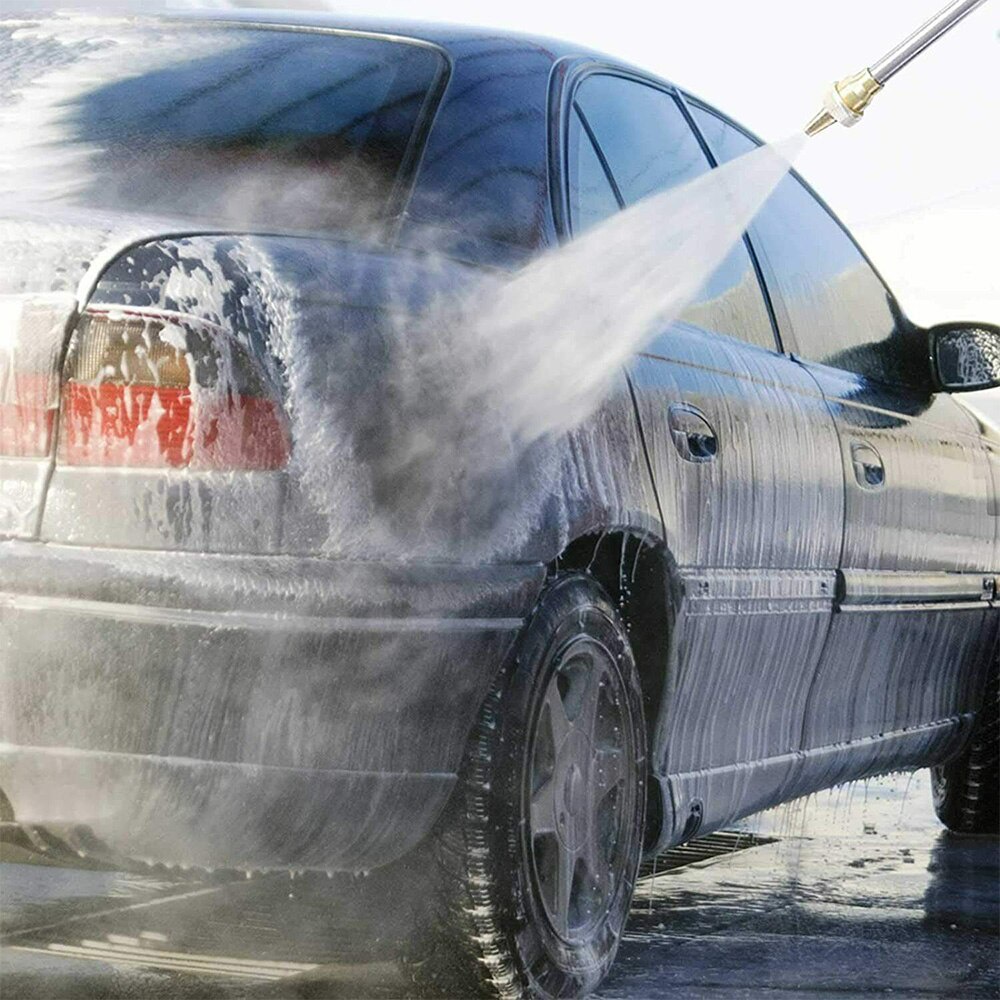 Máy rửa xe ô tô 12V  Máy rửa xe hơi di động - cắm tẩu sạc ô tô