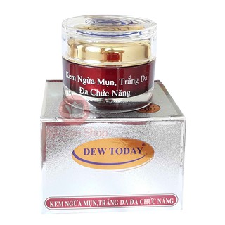 Kem ngừa mụn, trắng da đa chức năng _ Kem Dew Today (5gr)