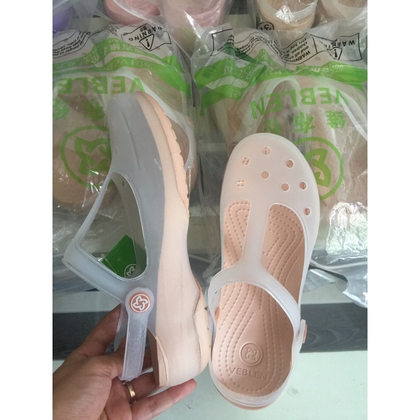 Dép VEBLEN , sục quai hậu cho bà cho mẹ đi hàng ngày. Dép bà già, phụ nữ trung niên