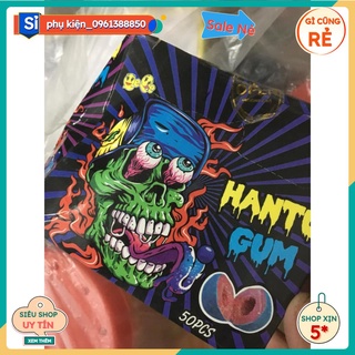 Kẹo cao su đầu lâu hộp 50 cái - phukienxinh_10k