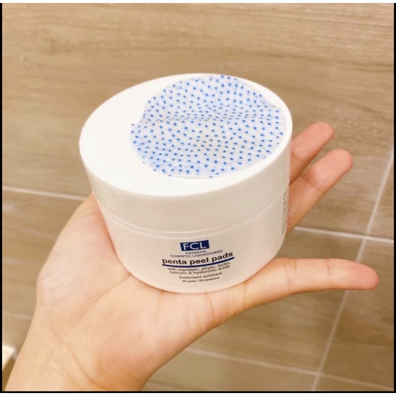 [CHÍNH HÃNG] TẨY DA CHẾT HOÁ HỌC FCL PENTA PEEL PADS (Hộp 25 miếng)