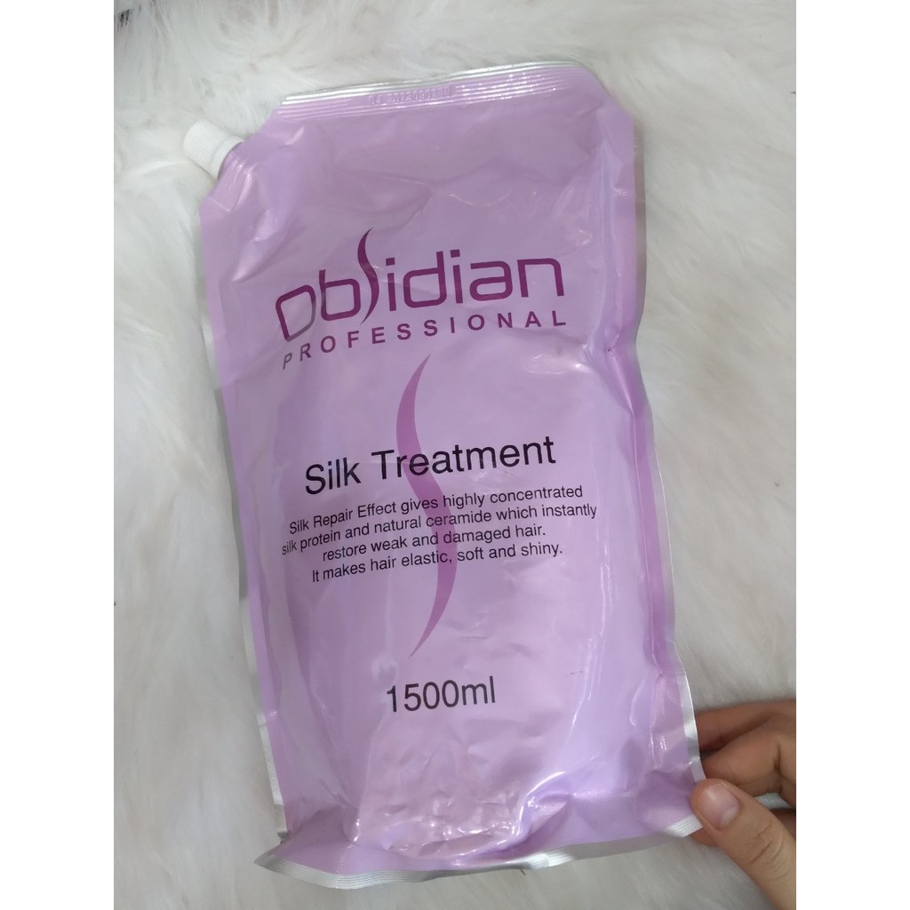 Hấp dưỡng tóc siêu mượt Obsidian Silk Treatment ( hàng chính hãng )