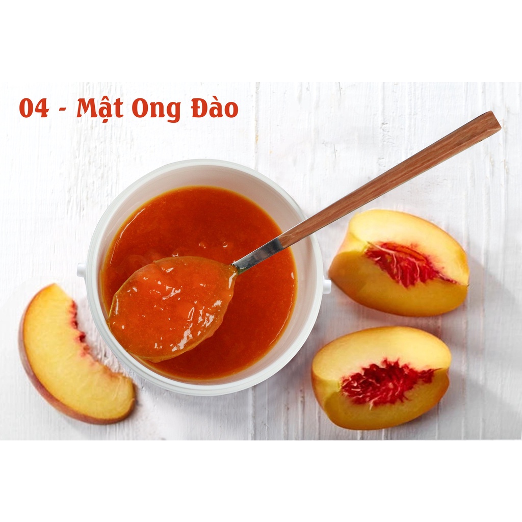 Mứt Trái Cây Vị Mật Ong Đào 950gr - Honey Peach Fruit Filling