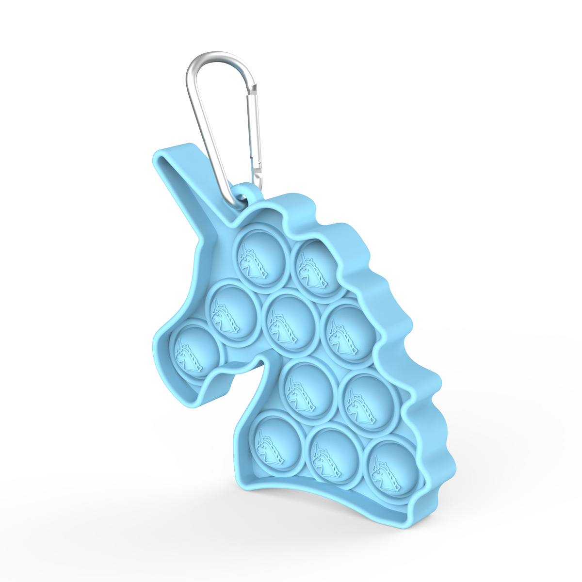 Móc khóa đồ chơi bóp bong bóng nhiều kiểu dáng mini giúp giải tỏa căng thẳng