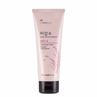 Sữa Rửa Mặt Trắng Da Tinh Chất Gạo The Face Shop Rice Water Bright 100ml