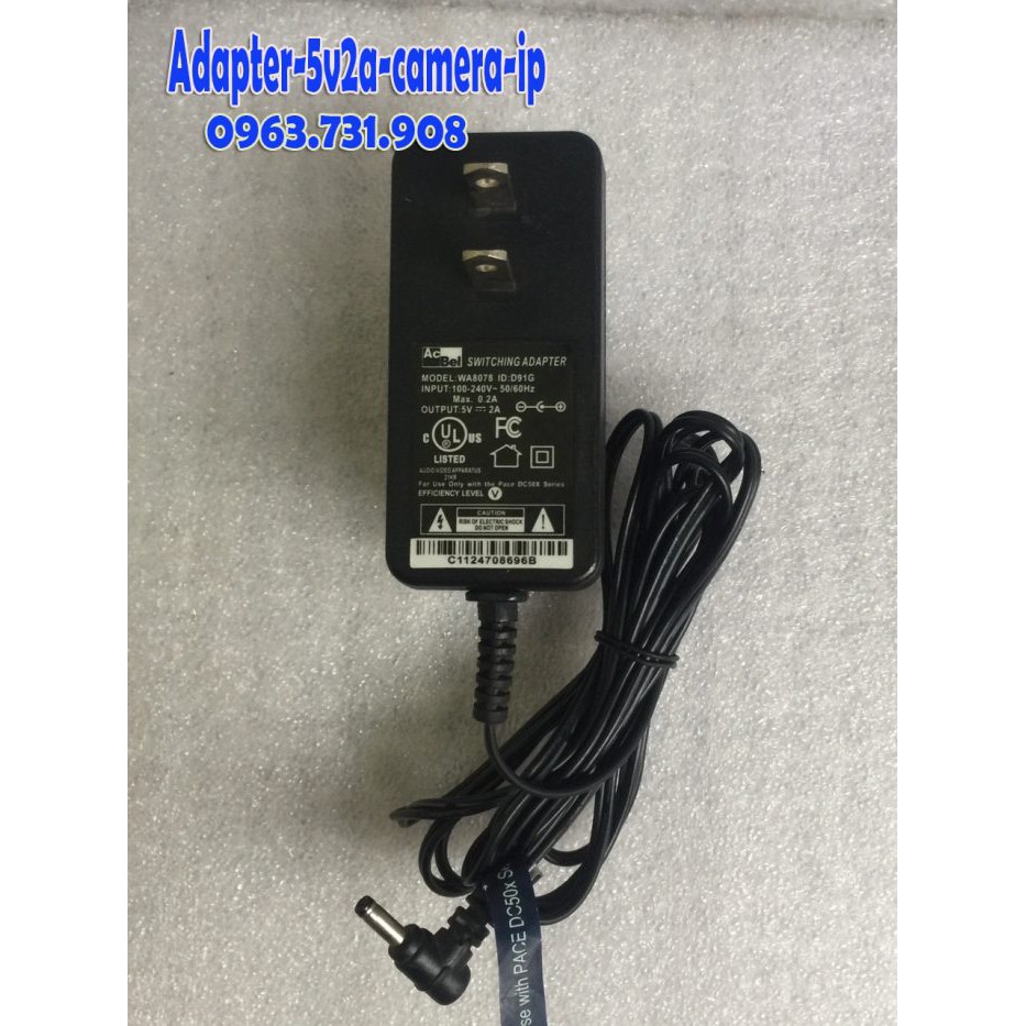 Adapter nguồn cho camera yoosee 5v 2a chính hãng