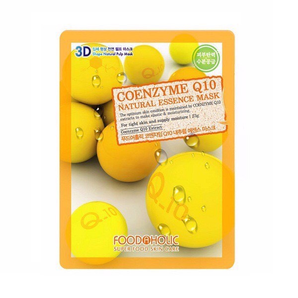 Mặt nạ giấy 3D 💥Freeship💥 Foodaholic Mask Hàn Quốc giúp cấp ẩm, làm mát da, dưỡng da trắng sáng, mịn màng SP14 | BigBuy360 - bigbuy360.vn