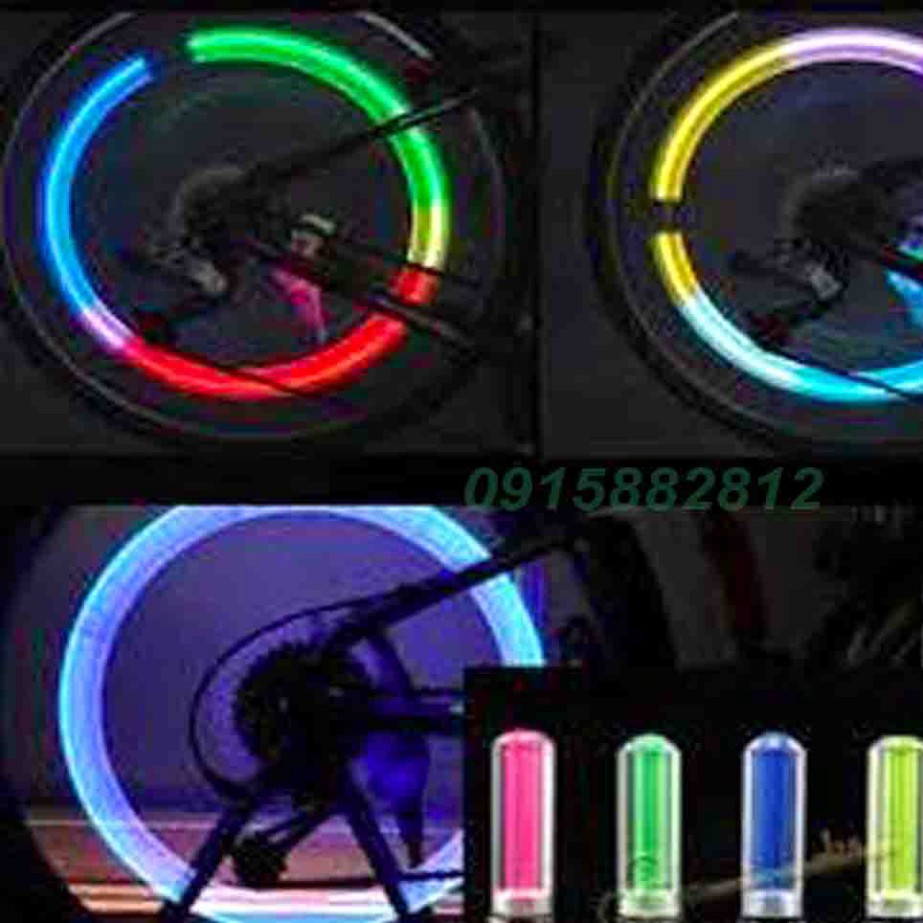 Đèn Led gắn van xe máy,xe đạp,oto
