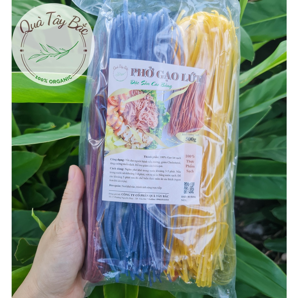 Bún gạo lứt, bún ngũ sắc thực dưỡng Eatclean