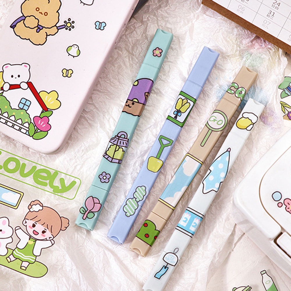 Set 100 Sticker Hoạt Hình Dán Trang Trí Sổ Tay