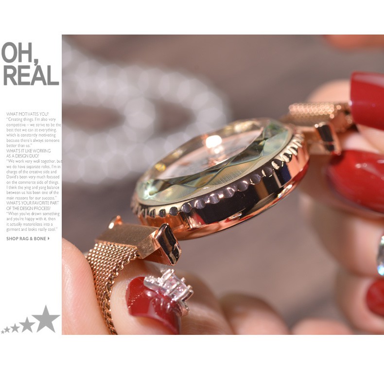 Đồng Hồ Nữ GOGOEY 4426 Dây Thép Lụa, Khóa Nam Châm Mặt Vát 3D Tinh Tế, Thời Trang - HÀNG CHÍNH HÃNG [CÓ VIDEO_ẢNH THẬT] | BigBuy360 - bigbuy360.vn