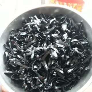 1kg chun buộc tóc đen loại to cho bé.
