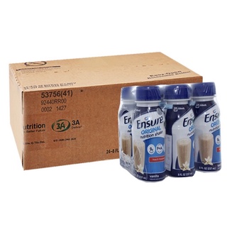 Thùng 24 chai Sữa nước Ensure hương vani 237ml