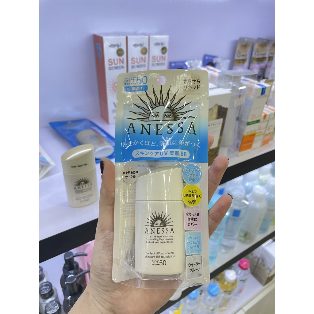 Kem Chống Nắng Anessa Perfect UV Sunscreen Skincare Milk SPF50+/PA++++