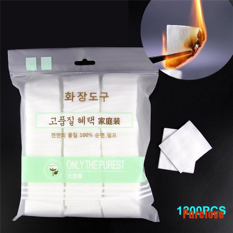Hộp 1200 Bông Tẩy Trang Hàng Ngày Tiện Lợi