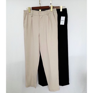 Quần baggy nam cạp chun, quần tây ống rộng bản cạp cao phong cách Hàn Quốc - S365 STORE - JBA02