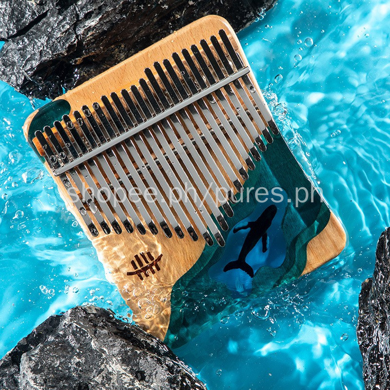 Đàn Kalimba 21 Phím Và 17 Phím Bằng Gỗ Trơn Tiện Dụng