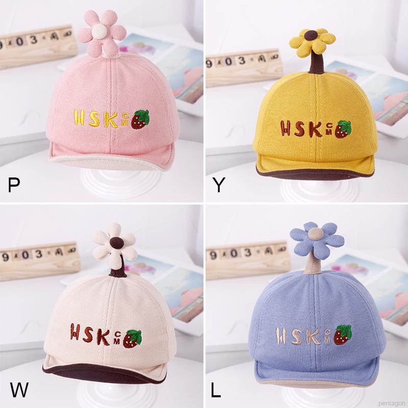 Mũ Lưỡi Trai Thêu Chữ Cực Cute Cho Bé